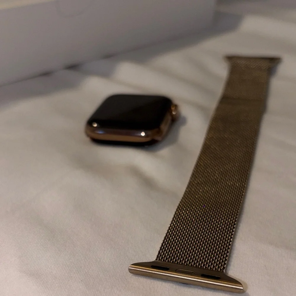 Apple gold stainless